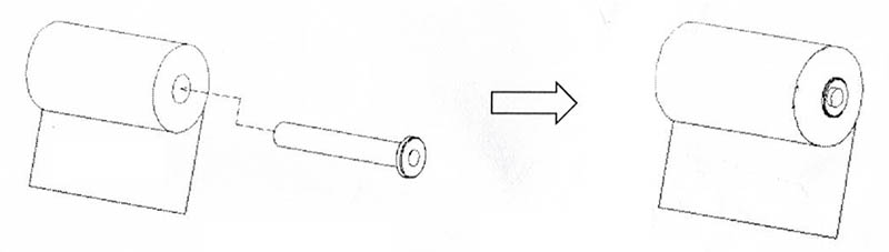 Steps To Install Thermal Paper Roll In Receipt Printer